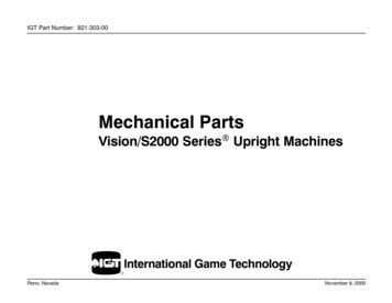 Mechanical Parts - Slot Tech Forum