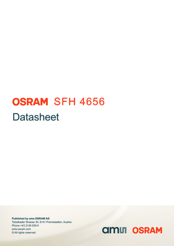 SFH 4656 Datasheet