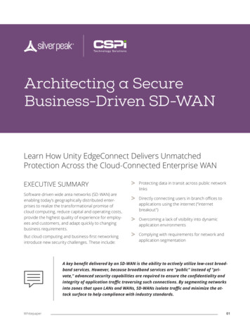 Architecting A Secure Business-Driven SD-WAN - CSPi Technology Solutions