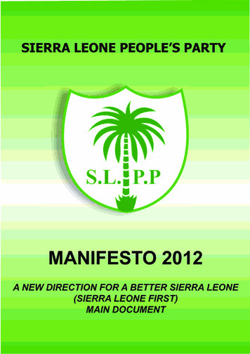 Sierra Leone People'S Party