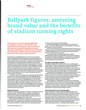 Ballpark Figures: Assessing Brand Value And The . - Brand Finance