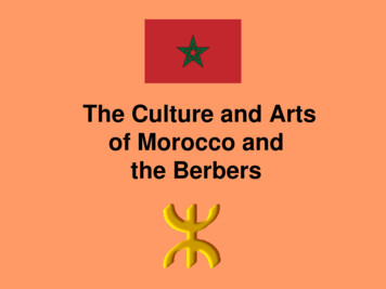 The Berbers Of Morocco - University Of Arizona