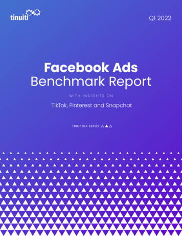 Facebook Ads Benchmark Report - Tinuiti