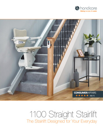 1100 Straight Stairlift - Handicare USA