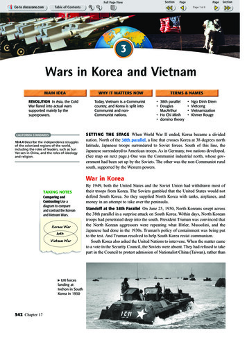 Wars In Korea And Vietnam - History With Mr. Green