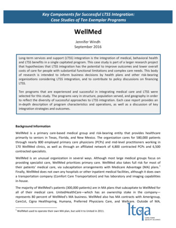 WellMed Case Report 092116 Final - LTQA