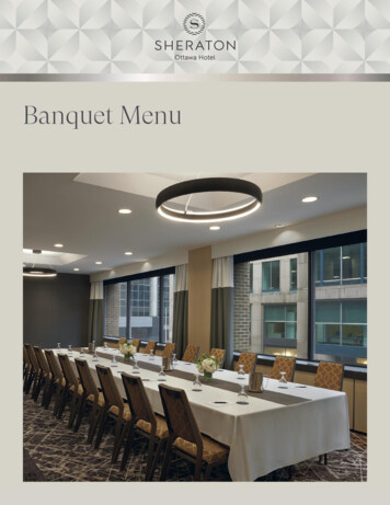 Banquet Menu - Ram-test5.ose-dev39-vxbyr.cloud.marriott 