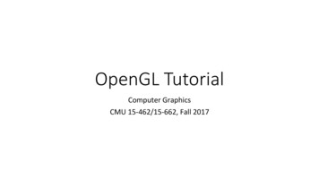 OpenGL Tutorial - Carnegie Mellon University
