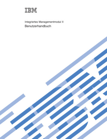 Integriertes Managementmodul II: Benutzerhandbuch