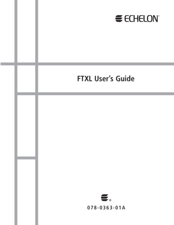 FTXL User's Guide