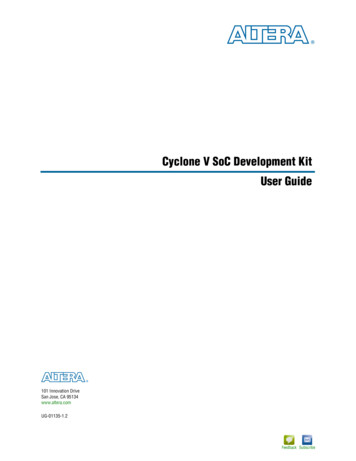 Cyclone V SoC Development Kit User Guide - RS Components
