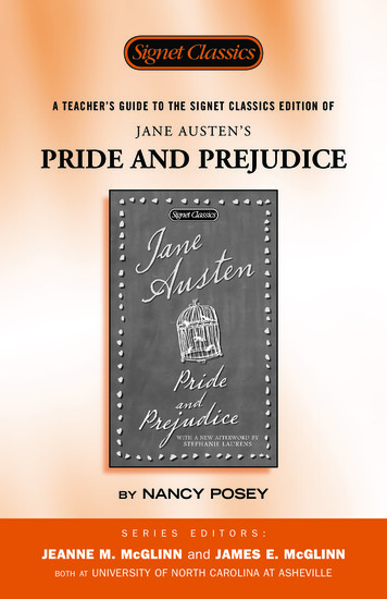 Jane Austen'S Pride And Prejudice - Ucm