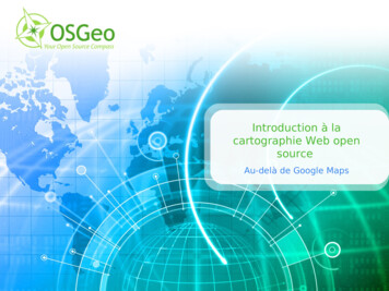 Introduction à La Cartographie Web Open Source - Mapgears