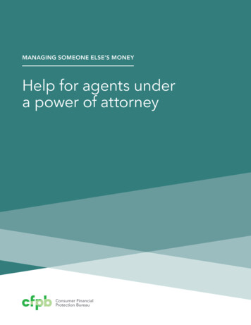 Help For Agents Under A Power Of Attorney