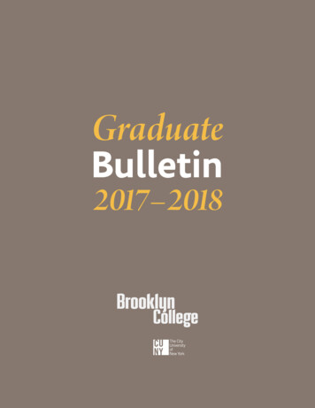 Graduate - Brooklyn.cuny.edu