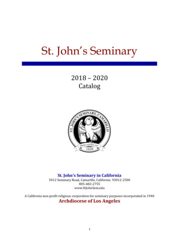 St. John S Seminary