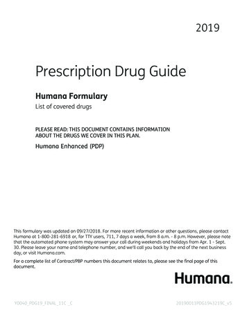 Prescription Drug Guide - GoldenCare Medicare