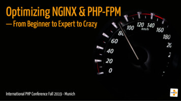 Optimizing NGINX & PHP-FPM