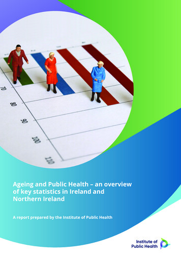 Ageing And Public Health - An Overview Of Key Statistics In Ireland And .