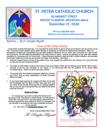 MOUNT CLEMENS, MICHIGAN 48043 December 27, 2020 - Parishes Online