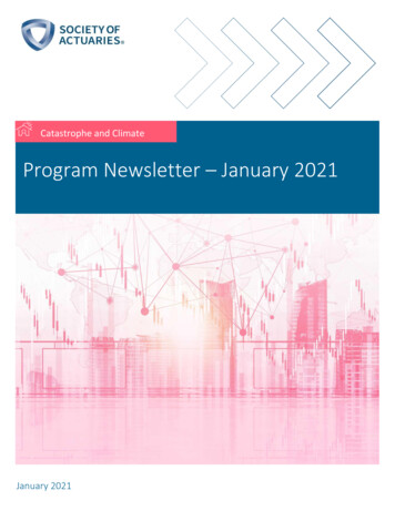 Program Newsletter January 2021