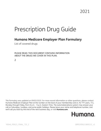 Prescription Drug Guide - EBView