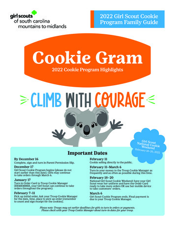 2022 Girl Scout Cookie Program Family Guide