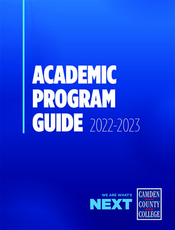 Academic 2022-2023 - Camden County College