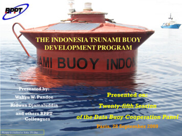 The Indonesia Tsunami Buoy Development Program