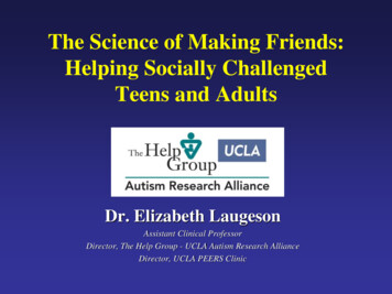 The Science Of Making Friends: Helping Socially Challenged Teens And Adults