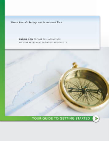 Wesco Aircraft Savings And Investment Plan