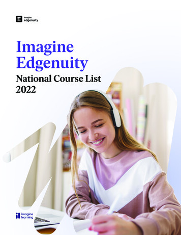 Imagine Edgenuity - Imagine Learning