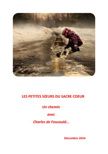 LES PETITES SŒURS DU SACRE COEUR - Charles De Foucauld