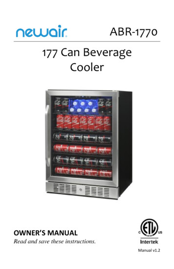 ABR-1770 177 Can Beverage Cooler