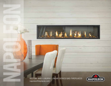 VECTOR AND LUXURIA LINEAR SERIES GAS FIREPLACES - Toronto Home Comfort
