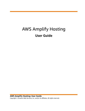 AWS Amplify Hosting
