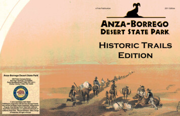 A Free Publication 2011 Edition Anza-Borrego Desert State ParkDesert .