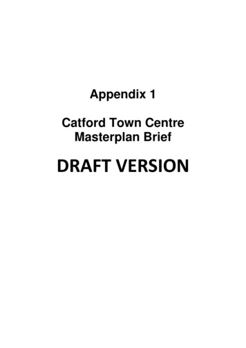 Appendix 1 Catford Town Centre Masterplan Brief