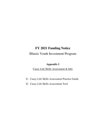FY 2021 Funding Notice - Dhs.state.il.us