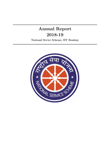 Annual Report 2018-19 - IIT Bombay