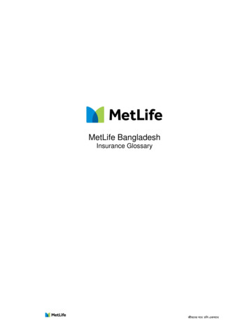 MetLife Bangladesh - Life Insurance, Health, Group Savings