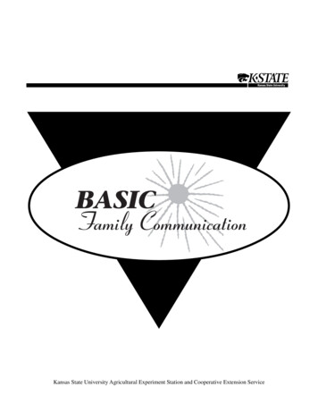 Basic Family Communication - Kansas State University