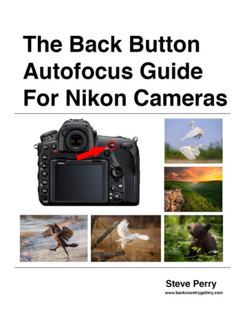 Nikon Back Button AF Guide Steve Perry - Backcountry Gallery