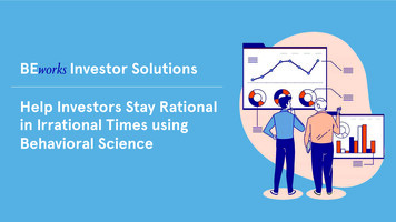 BEworks Investor Solutions Help Investors Stay Rational In Irrational .