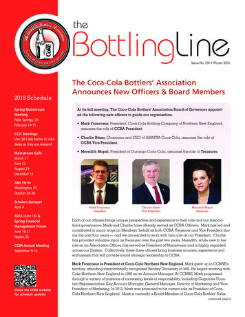 The Bottling Line - Round 4C - CCBA