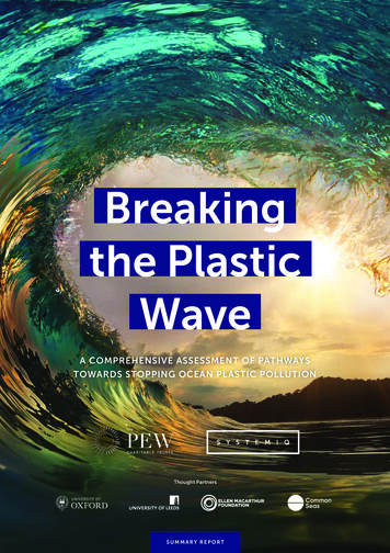 Breaking The Plastic Wave - Ucarecdn 