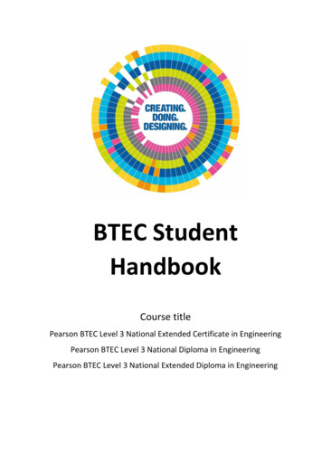 BTEC Student Handbook
