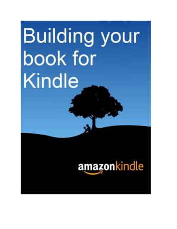 Building Your Book For Kindle