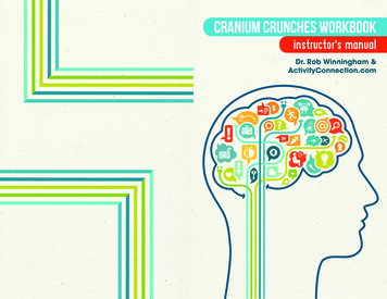 Cranium Crunches Workbook - Activity Connection