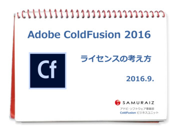 Adobe ColdFusion 2016 - SAMURAIZ